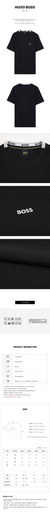 Hugo Boss Men's Logo Embroidered T-Shirt 155998021 [P]