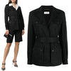 Saint Laurent Saharienne Gabardine Safari Jacket 506647 Y153W 1000 45116822 [P]