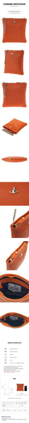 VIVIENNE WESTWOOD Damentasche aus Saffiano-Leder mit quadratischer Kette 51030010 L001N F401 46063365 [P]