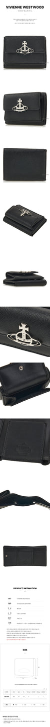 VIVIENNE WESTWOOD 女性用サピアノフラップ財布 158527949 [P]
