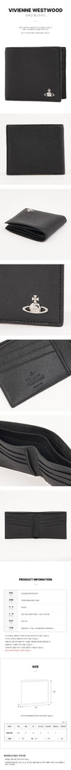 Vivienne Westwood Men's Saffiano Billfold Wallet 157406017 [P]