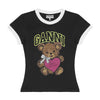 Ganni Short Sleeve T-Shirt 160628289 [P]