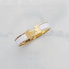 HERMES H Bracelet Blanc en Émail 31PM 48704604 [P]