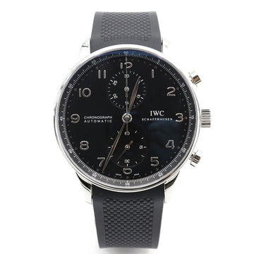 IWC クロノグラフ 41mm スチール オートマティック メンズ ウォッチ aa40408 152888623 [P]