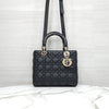 Dior Lady Medium Bag Black Cannage M0565ONGE 10402 5317583 [P]