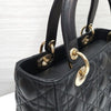 Dior Lady Medium Bag Black Cannage M0565ONGE 10402 5317583 [P]