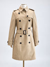 Burberry Long Trench Coat Harbourne Honey 80089761 162553541 [P]