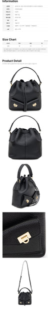 Salvatore Ferragamo Multi Pocket Bucket Bag Black 159723958 [P]