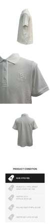 Burberry Unused Box Logo White Polo Shirt 162956073 [P]