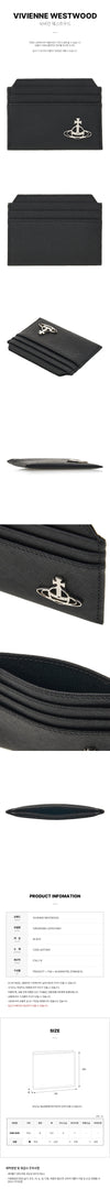 Vivienne Westwood Saffiano Slim Card Holder 159882527 [P]