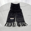 HERMES Clic, C'est Noue Schal Knitted Noir H392917T 05 147207860 [P]