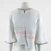 CHANEL Strick-T-Shirt mit kurzem Arm 124903 [P]