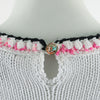 CHANEL Strick-T-Shirt mit kurzem Arm 124903 [P]