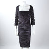GANNI Velvet Dress 124885 [P]