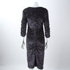 GANNI Velvet Dress 124885 [P]