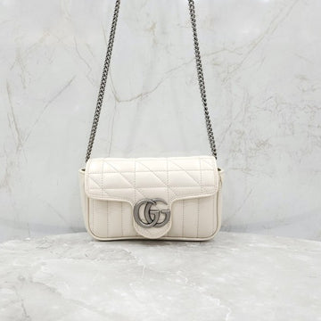 Gucci GG Marmont Super Mini Chain Bag 476433 8664 163156048 [P]