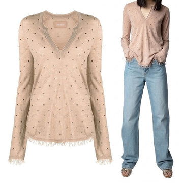 ZADIG & VOLTAIRE Riviera Cashmere Pullover 160750333 [P]