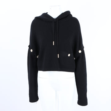 Chanel Cashmere Crop Hooded Long Sleeve 124847