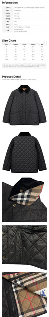 BURBERRY 26SS WILLOWBROOK Steppjacke Schwarz 8113642 159638651 [P]
