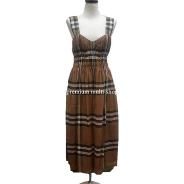 Burberry Dahlia Check Shirred Dress 80843131 137830145