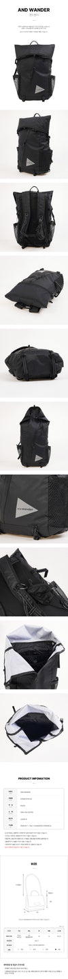 AND WANDER エコバッグ 18L バックパック 153577320 [P]