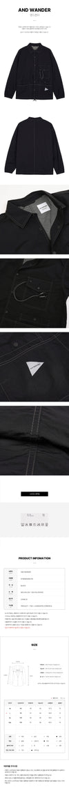 And Wander Crinkled Shirt Jacket 154072716 [P]