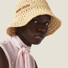 MIU MIU Logo Raffia Bucket Hat L 5HC287 5981 163158437 [P]