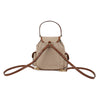 Miu Miu Canvas Leather Backpack 162109637 [P]