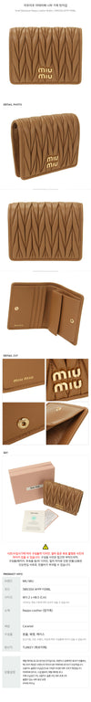 MIU MIU Leder Geldbörse 158467246 [P]