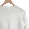 Dior Women's Kids Sequin Logo Alpaca Wool Knit Ivory 10A 158667673 [P]