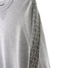 Dior Men's Oblique Band Insert Jacquard Knit Sweater Light Grey 159082135 [P]