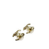CHANEL Camellia Flower Earrings Gold ABG792 157403476 [P]