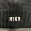 MSGM Mini Logo Embroidered Wool Beanie 123777714 [P]