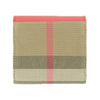 BURBERRY Damentasche 80730861 Lila Rot Canvas Leder 76252734 [P]