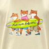 MAISON KITSUNE Surfender Fox Comfort T-Shirt Paper (P205) 24SS 123480093 [P]