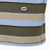 AMI Oversized Khaki Stripe T-Shirt 161831937 [P]