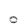 BULGARI 18K ビゼロワン 3バンドリング リング ホワイトゴールド 323535 158667669 [P]