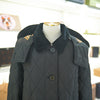 Burberry Women's Black Quilted Coat Dereham 143223614 [P]