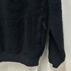 STONE ISLAND Terry Sweatshirt mit Wappenpatch in Schwarz (V0029) 771660143 123765647 [P]