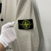 STONE ISLAND Logo-Patch Zilon Wolle V-Ausschnitt Strickjacke (V0097) 7915545B6 123463914 [P]