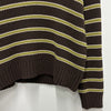 stussy Stripe Crew Knit Forest 153570520 [P]