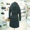 Burberry Hooded Long Padded Dalmerton 80613691 Black Down 112421708 [P]