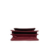 Marni Trunk Saffiano Nylon Shoulder Crossbody Bag Burgundy Medium 158667659 [P]