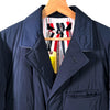 THOM BROWNE Herren Chesterfield Daunenmantel Jacke Navy 2 Größe 156825935 [P]