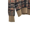 BURBERRY メンズ スクリブル ノバ チェック メリノ ウール ニット セーター ベージュ 160158652 [P]