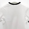COURREGES ロゴ バンピ コントラスト 半袖Tシャツ ヘリテージ ホワイト ブラック 155384448 [P]