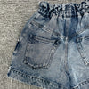 ISABEL MARANT 24FW TITEA Denim-Shorts mit Gummibund (SH0015FB B1H07I 30LU) 123771738 [P]