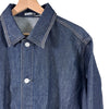 Auralee Men's Washed Hard Twist Denim Blouson Jacket Indigo 4 Size 157403489 [P]
