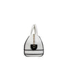 DIOR Vibe Zip Leder Bowling Bag Tote Bag Schultertasche Medium Weiß 158667662 [P]