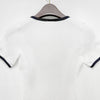 Courreges Holistic Contrast Mini Short Sleeve Dress White Black 225JRO600JS0203 0098 135586382 [P]